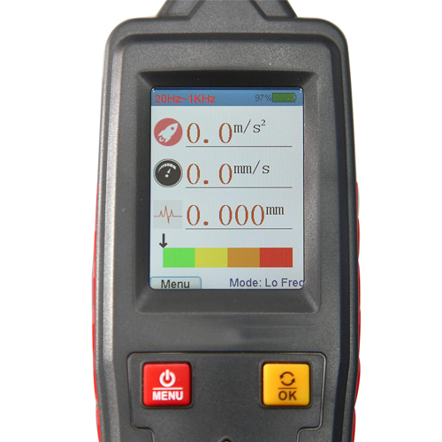 Emissions and Stack Digital Handheld Portable Vibration Meter - Image 2