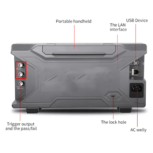 Emissions And Stack Digital Oscilloscope (TFT LCD Display) - Image 3