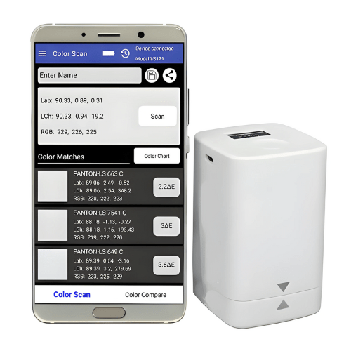 Bluetooth Wireless Colorimeter for Accurate Color Measurement - Emissions and Stack - Image 3