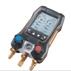 Intelligent Digital Refrigerant Meter With Wired Clamp Temperature Probe - Emissions And Stack
