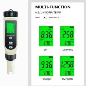 4-in-1 pH, H₂, ORP & Temperature Water Quality Tester- Emissions And Stack