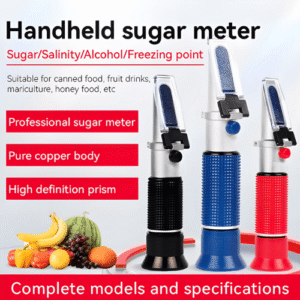 Emissions and Stack Handheld Alcohol Refractometer Hydrometer Wine
