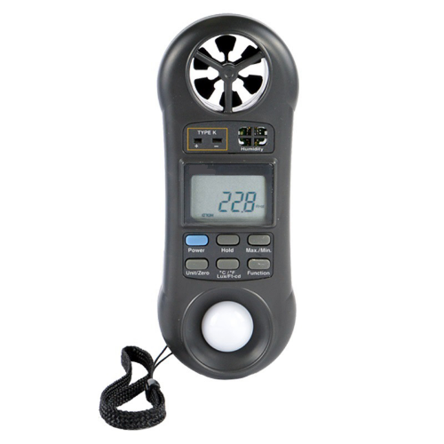 Emissions and Stack Environmental Quality Meter Wind Speed Air Volume and Hygrometer