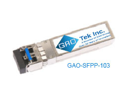 Emissions And Stack SFP+ Transceiver with 10 Gb/s (MM, ≤2km,1310nm)