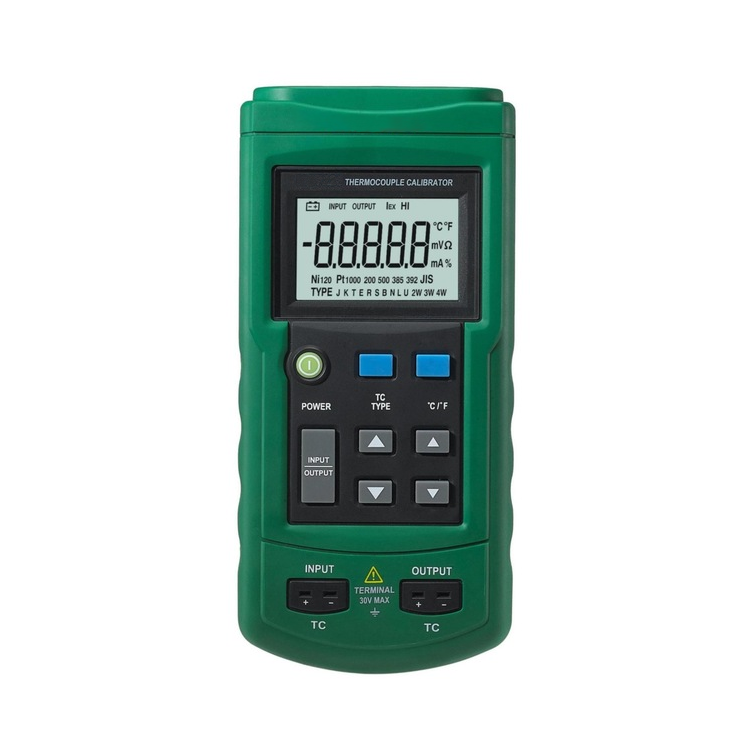 Emissions and Stack Thermocouple Calibrator with Temperature Select (Source measure)