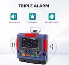 Clip-Type Portable 4-Gas Personal Monitor - Emissions and Stack - Image 2