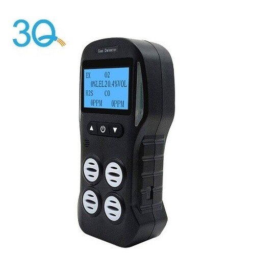 Emissions and Stack Portable Multi Gas Detector Monitor Rechargeable 4 In 1 Gas Meter Tester Analyze - Image 2