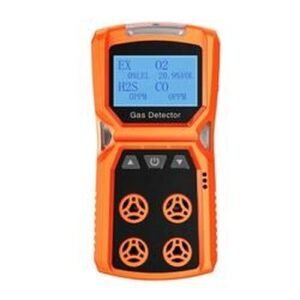 Emissions and Stack Portable CO H2S O2 Ex(LEL) 4 Gases Detector