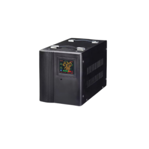 Automatic Single Phase Voltage Stabilizer with LED Display - Emissions and Stack