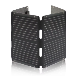 Emissions and Stack Black Flexible Portable Solar Panel