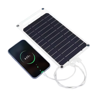 Emissions and Stack Portable 10W Flexible USB Solar Panel