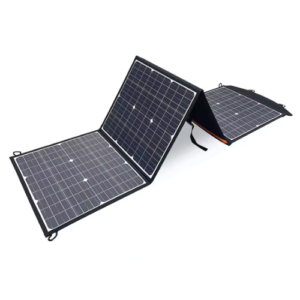 Emissions and Stack 100W Outdoor Foldable Solar Panel for Electric Vehicle