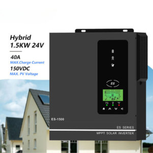 Professional House Home Generator 1.0 - 1.5 KW Hybrid Solar Inverter With Efficiency of 98% - Emissions and Stack