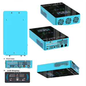 Touched Screen Solar Power Inverter With LCD Display - Emissions and Stack