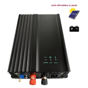 Micro On-Grid Inverters With Fan Cooling - Emissions and Stack