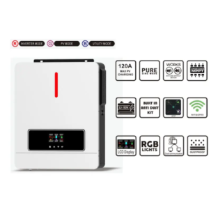 Emissions and Stack 6.2KW Off Gird Hybrid Solar Inverter