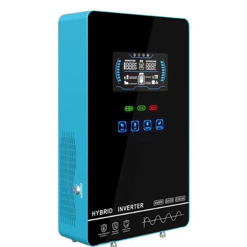 Emissions and Stack Hybrid Solar Inverter LCD