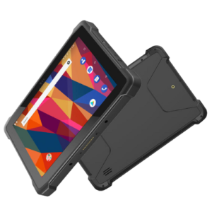 Portable Industrial Android Tablet with 8 Inch Display and NFC - Emissions and Stack