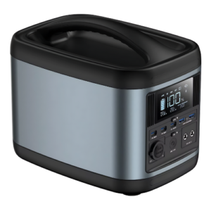 600 W Super-Fast Charging Portable Power Station With Flashlight - Emissions and Stack