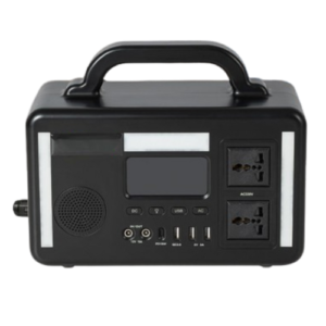 Solar Generator Battery Bank for Camping and Car Use - Emissions and Stack