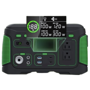 300W/500W/1000W Solar Power Generator Portable Power Station With Built - In Solar Charger - Emissions and Stack