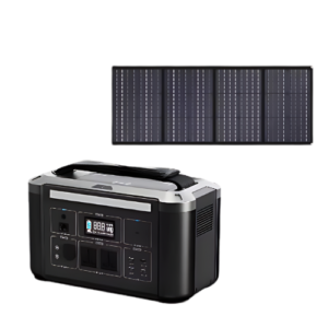 605 WH 700 W Portable Solar Generator Kit With Lithium Battery - Emissions and Stack