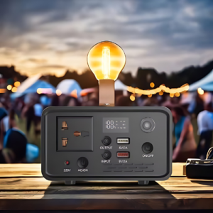300 W 64000 MAh Portable Power Station With Flashlight - Emissions and Stack