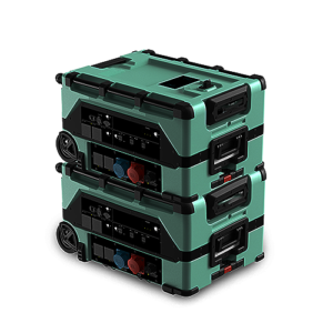 Smart Home Portable Solar Power Station with UPS Function - Emissions and Stack