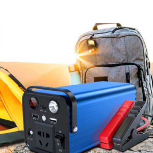 Lithium Smart Portable Power Station with MPPT Controller - Emissions and Stack