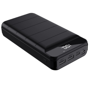 High Capacity Fast Charging Portable Power Bank with LED - Emissions and Stack