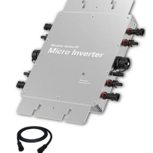 Micro Inverter Solar Grid Tie With European AC Wire - Emissions and Stack