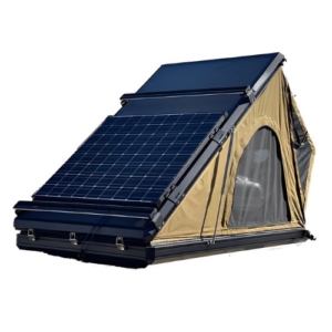 100 W Flexible Roof Top Tent Solar Cell Panels with Portable Functionality - Emissions and Stack