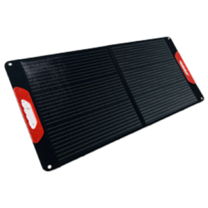 100 W Folding Energy Storage Solar Panel with Waterproof Panel - Emissions and Stack