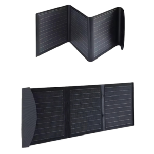 Portable IP65 Rated Foldable Solar Panel with Overload Protection - Emissions and Stack