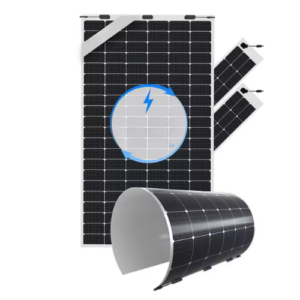 380 W 370 W Flexible Portable Solar Panel With Cables - Emissions and Stack