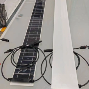Mono Semi Flexible Solar Panels With Light Weight Components - Emissions and Stack