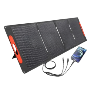 Solar Panel Portable Folding Solar Panel With Handles - Emissions and Stack