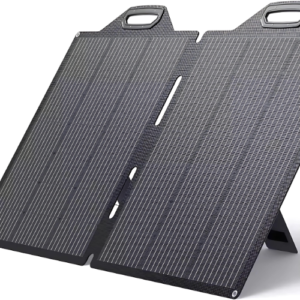 100 W Portable Solar Kit With 24 % Converting Efficiency - Emissions and Stack