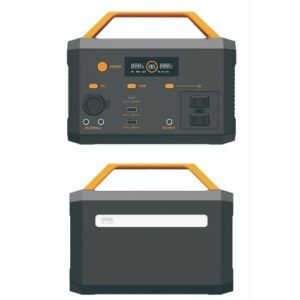 Portable Power Station with MPPT Controller & Flashlight - Emissions and Stack